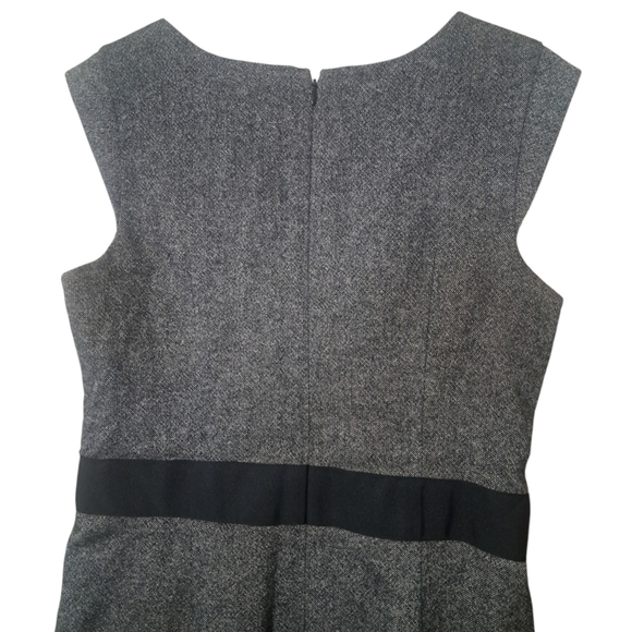 Banana Republic Wool Gray Tweed Sheath Dress - Picture 5 of 11